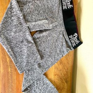 PINK Grey Workout pants